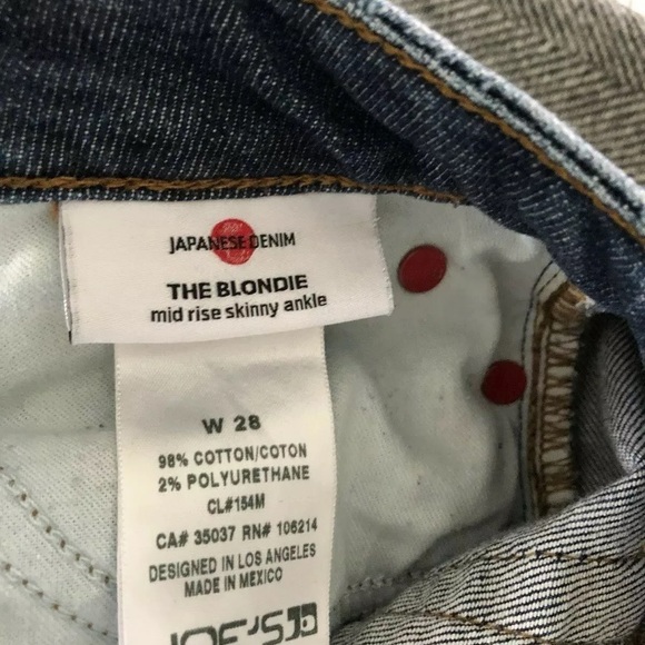 Joes collector Japanese denim staggered hem jeans - Picture 6 of 6